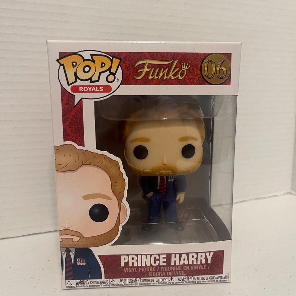 Funko Pop Prince Harry #06 Vinyl Figure